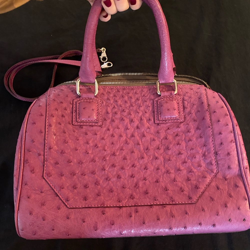 Jonathan Blake Ostrich handbag